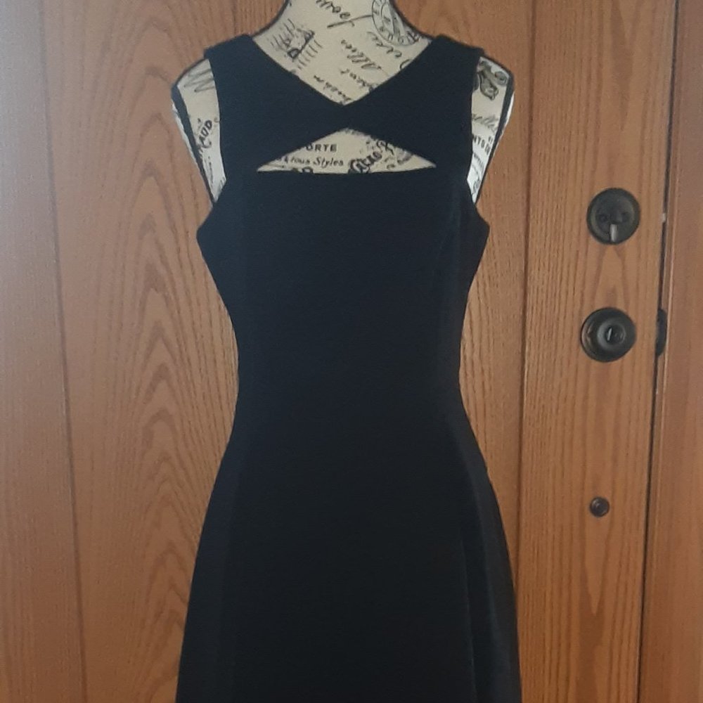 BCBGeneration Black Cut Out Dress Size 6
